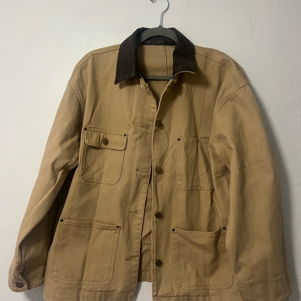 Khaki Barn Jacket - Picture 3 of 6